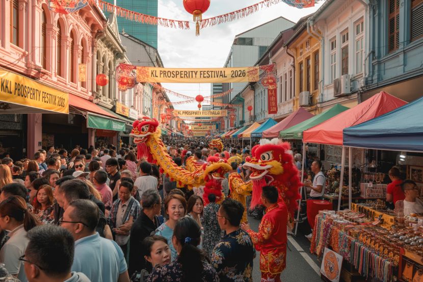 Kl festival - pelancongan dan pelancongan dunia Kuala lumpur berubah menjadi hab budaya untuk tahun baru cina