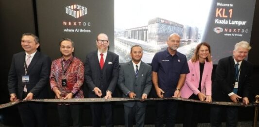 NEXTDC disiarkan secara langsung dengan KL1 Kuala Lumpur, melancarkan pusat data strategik sedia AI di Asia Tenggara