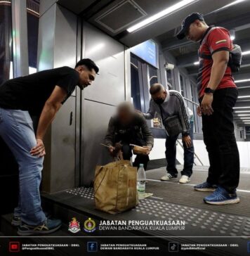 DBKL anti pengemis menyapu jaring 25 merentasi kawasan pelancongan Kuala Lumpur