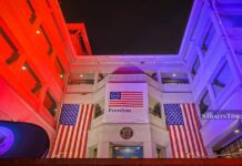 Kedutaan AS di KL akan menyala dengan warna merah, putih dan biru untuk ulang tahun ke-250 Amerika