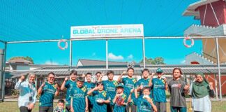Terbang tinggi dengan teknologi dron