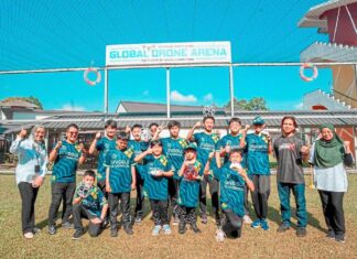 Terbang tinggi dengan teknologi dron