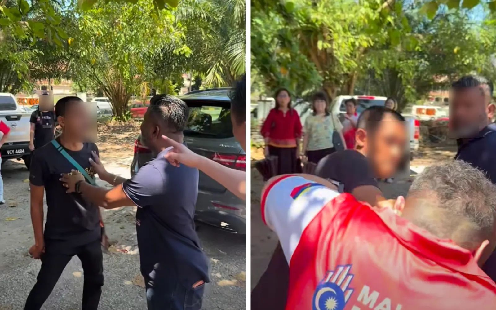 3 ditahan atas pergelutan di dakwaan perniagaan parkir haram di KL